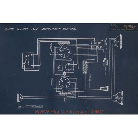 White Ventilator Control Schema Electrique 1914