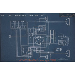 Willys Overland 69 71 Schema Electrique 1913 V5