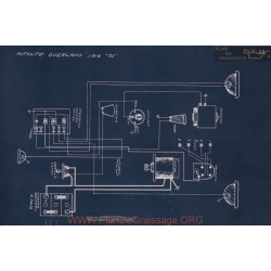 Willys Overland 75 Schema Electrique 1916