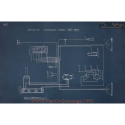 Willys Overland 85 Schema Electrique 1917