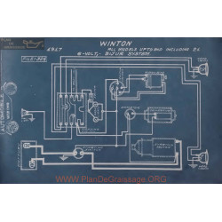 Winton 21 6volt Schema Electrique 1917 Bijur