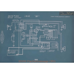 Winton 21 Schema Electrique 1915 V2