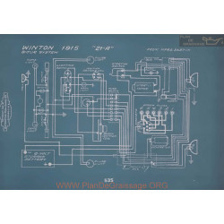 Winton 21a Schema Electrique 1915 V2