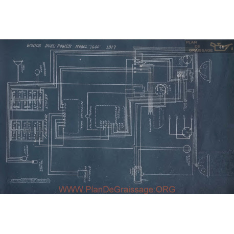Woods Dual Power 1600 Schema Electrique 1917 Page1