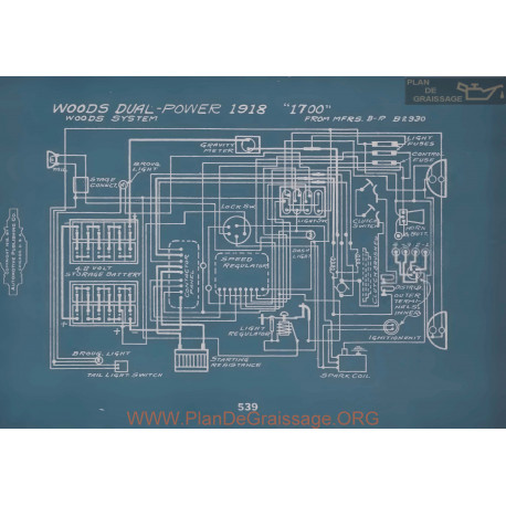 Woods Dual Power 1700 Schema Electrique 1918 V2