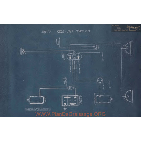 Yale K B Schema Electrique 1917