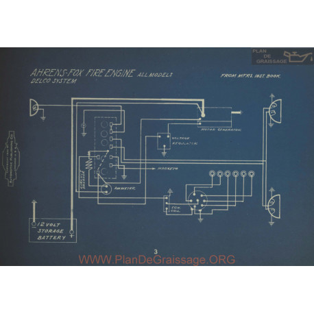 Ahrens Fox Fire Engine Schema Electrique