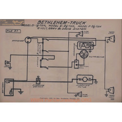 Bethlehem Truck 3ton 3ton 6volt Schema Electrique Gray & Davis