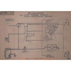 Bethlehem Truck 6volt 1921 Gray & Davis