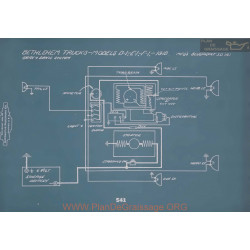 Bethlehem Trucks D1 E1 F1 Schema Electrique 1918