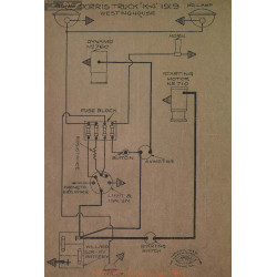 Dorris Truck K4 Schema Electrique 1919 Westinghouse