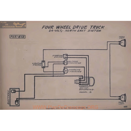 Four Wheel Drive Truck 24volt North East