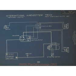 International Harvester Truck Schema Electrique North East