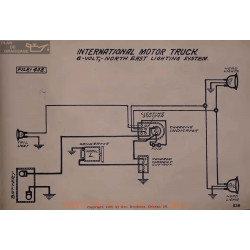 International Motor Truck 6volt Schema Electrique North East