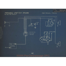 Maxwell One Ton Truck Schema Electrique Autolite