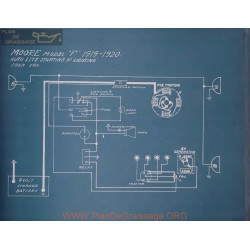 Moore F Schema Electrique 1919 1920