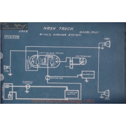 Nash Truck 2017 6volt Schema Electrique 1918 Wagner