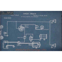 Nash Truck 2018 3018 6volt Schema Electrique 1917 1918 Autolite