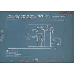 Nash Two Ton Truck 4017r Schema Electrique