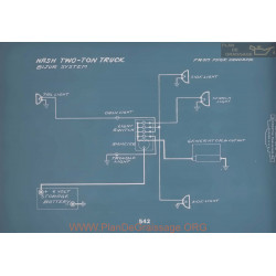 Nash Two Ton Truck Schema Electrique