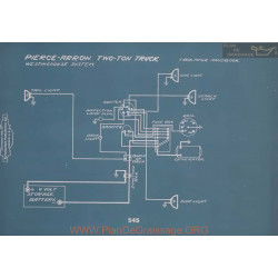 Pierce Arrow Two Ton Truck Schema Electrique