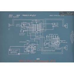 Reo M U Schema Electrique 1916