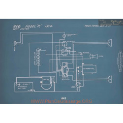 Reo R Schema Electrique 1914