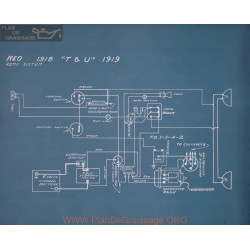 Reo Schema Electrique 1918