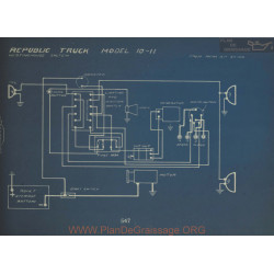 Republic 10 11 Truck Schema Electrique Westinghouse