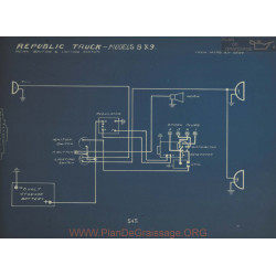 Republic Truck 89 Schema Electrique Remy