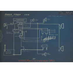 Riker Truck Schema Electrique 1918 Westinghouse