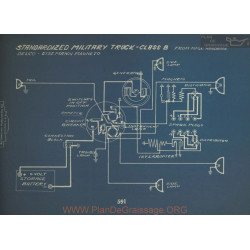 Standardized Military Truck Class B Schema Electrique Delco