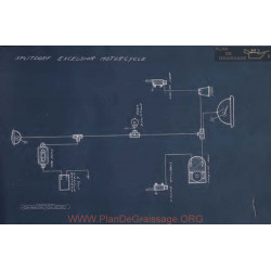 Excelsior Motorcycle Splitdorf Schema Electrique