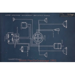 Henderson Later Models Schema Electrique 1914