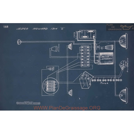 Howard 6 Schema Electrique 1914