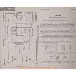 Auburn 4 40 41 6 45 46 6volt Schema Electrique 1914 Remy Plate 237