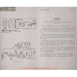 Auburn 6 40 6volt Schema Electrique 1916 Delco Plate 107
