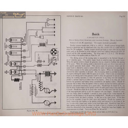 Buick C24 C25 6volt Schema Electrique 1915 Delco Plate 98