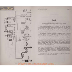 Buick C36 37 54 55 6volt Schema Electrique 1919 Delco Plate 99