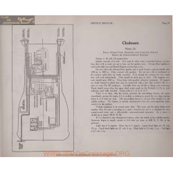 Chalmers 26 Single Unit 18volt Schema Electrique 1919 Entz Plate 29