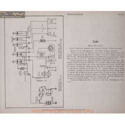 Cole 850 6volt Schema Electrique 1916 Delco Plate 124