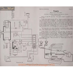 Empire 50 51 70 70a 6volt Schema Electrique 1915 Autolite Plate 231