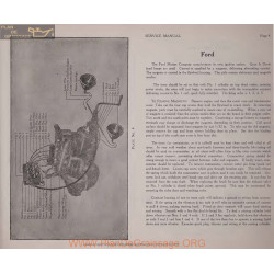 Ford Motors Schema Electrique 1919 Magneto Plate 4