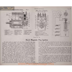 General Bosch Magnetic Plug Ignition Schema Electrique 1919 Plate 180