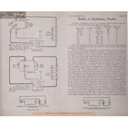 General Bosch Rushmore Starter A8 B2 C3 C18 C41 C42 Schema Electrique 1919 Plate 177