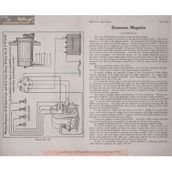 General Eisemann Em Dual Magneto Schema Electrique 1919 Plate 152