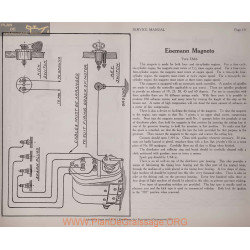 General Eisemann Ema Magneto Schema Electrique 1919 Plate 151