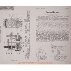 General Eisemann Magneto A8 Bk Bl Schema Electrique 1919 Plate 211