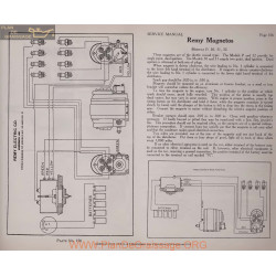 General Remy P 30 31 32 Magnetos Schema Electrique 1919 Plate 156