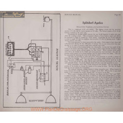 General Splitdorf Apelco 6volt 12volt Schema Electrique 1919 Plate 161